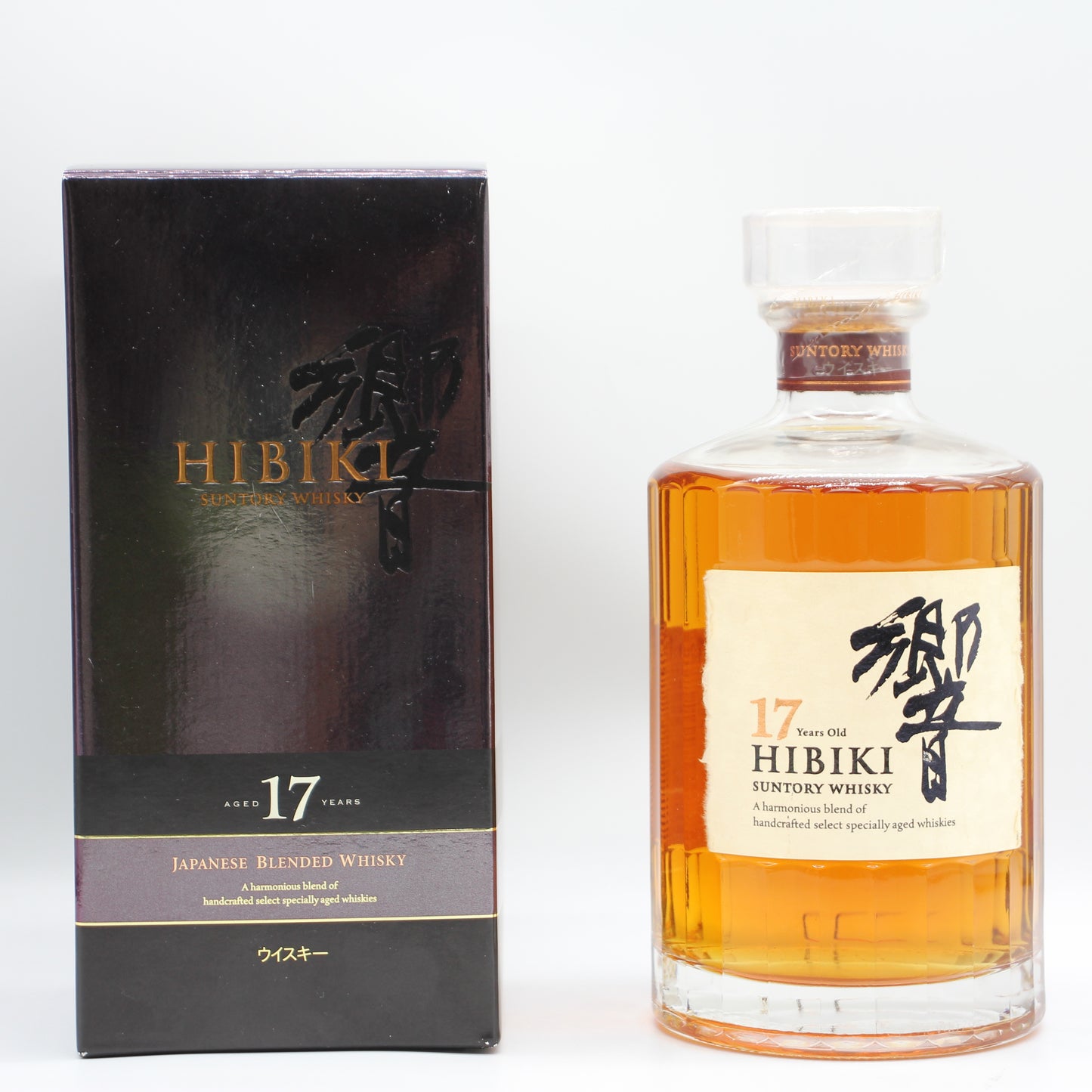 サントリー ウイスキー 響17年 ジャパニーズ ブレンデッド ウイスキー 43% 700ml 箱付き ※難有