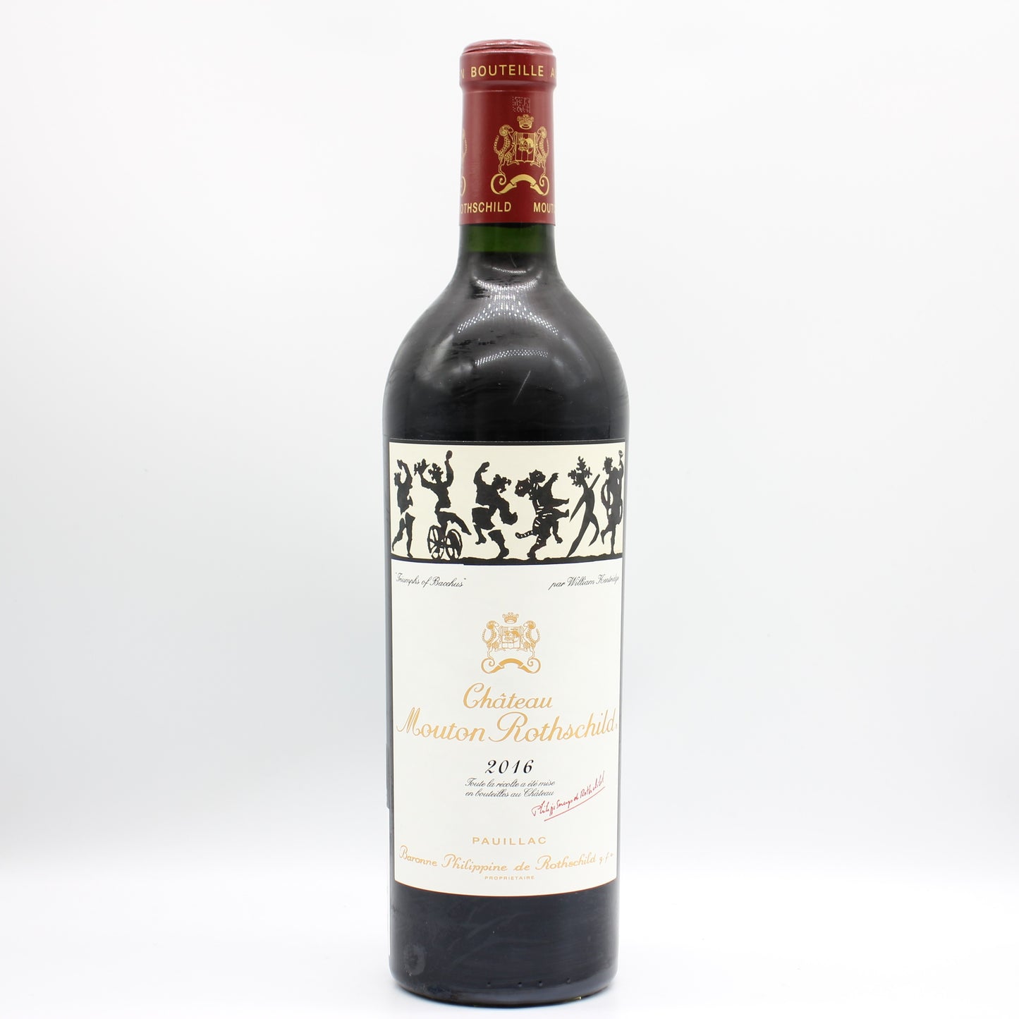 シャトー・ムートン・ロートシルト 2016 赤ワイン 13.5% 750ml 箱無し  (Château Mouton Rothschild 2016)