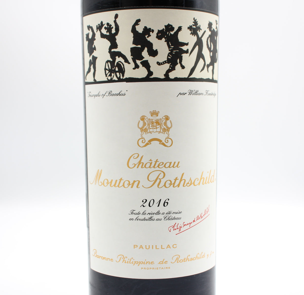 シャトー・ムートン・ロートシルト 2016 赤ワイン 13.5% 750ml 箱無し  (Château Mouton Rothschild 2016)