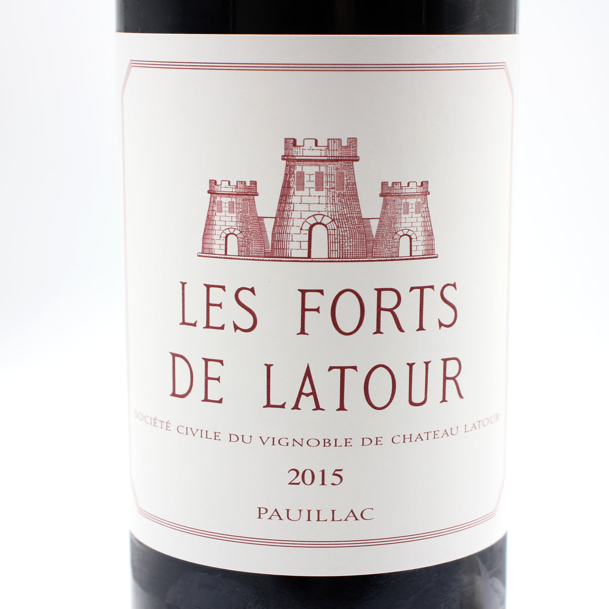 シャトー ラトゥール レ フォール ド ラトゥール 2015 赤ワイン 13% 750ml 箱無し (Chateau Latour Les Forts de Latour 2015)