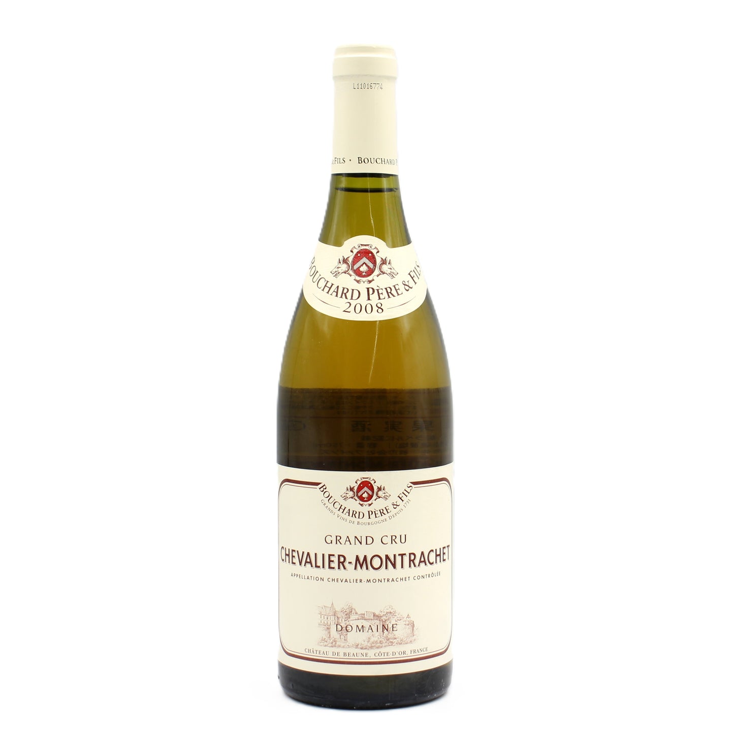 ブシャール・ペール・エ・フィス シュヴァリエ・モンラッシェ グラン・クリュ ドメーヌ 2008 白ワイン 13.5% 750ml 箱無し ( Bouchard Père & Fils Chevalier-Montrachet Grand Cru Domaine 2008 )