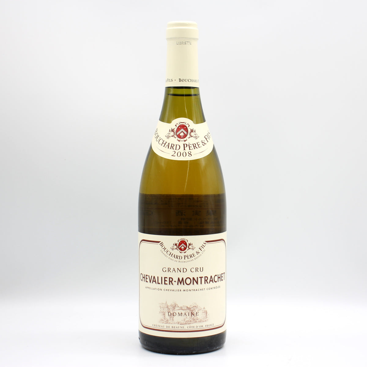ブシャール・ペール・エ・フィス シュヴァリエ・モンラッシェ グラン・クリュ ドメーヌ 2008 白ワイン 13.5% 750ml 箱無し ( Bouchard Père & Fils Chevalier-Montrachet Grand Cru Domaine 2008 )