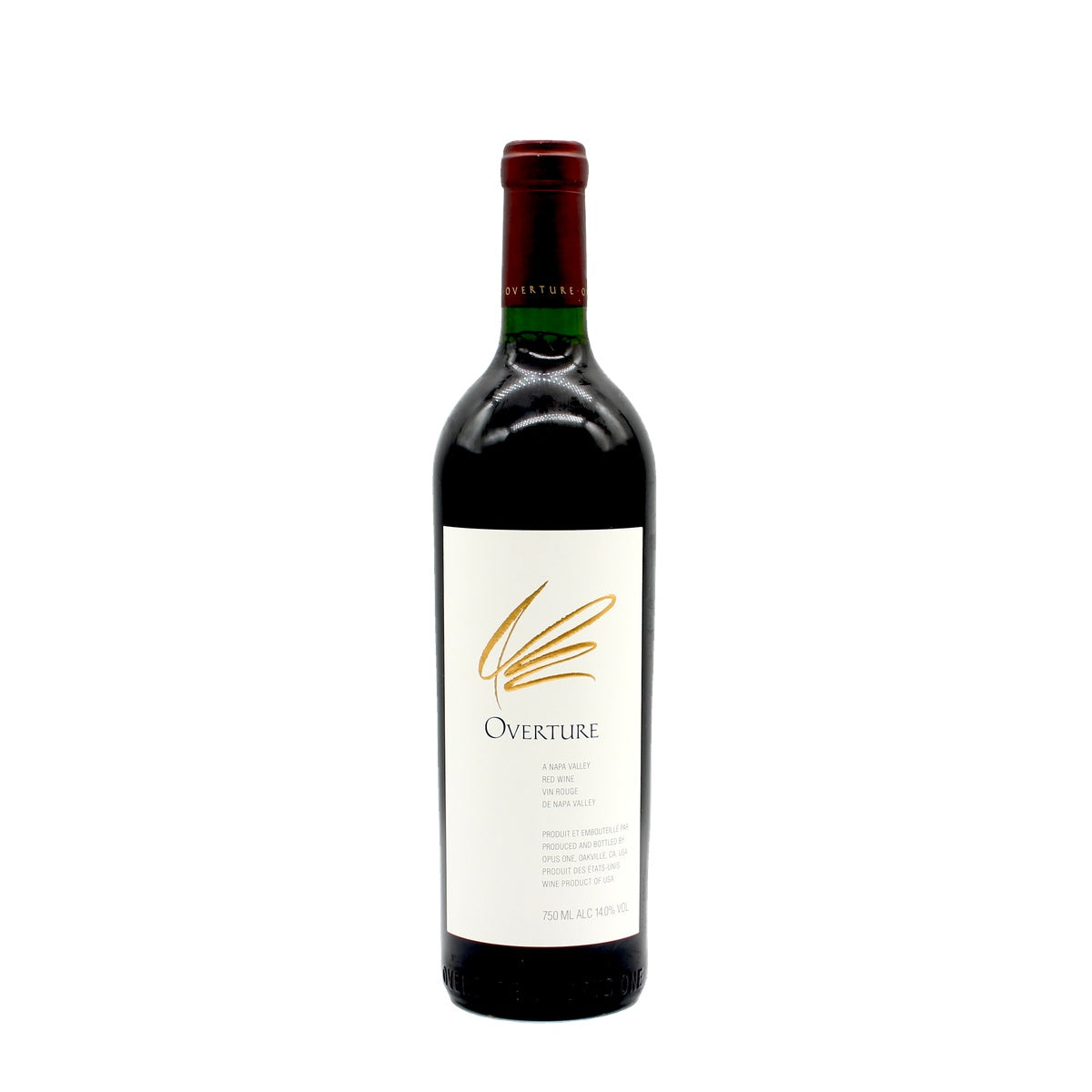 オーパス・ワン・ワイナリー オーヴァチャー ナパ・ヴァレー 赤ワイン 14％ 750ml 箱無し （ OPUS ONE OVERTURE DE NAPA VALLEY）