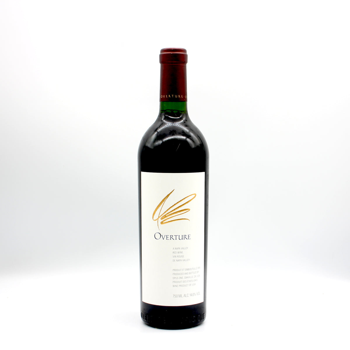 オーパス・ワン・ワイナリー オーヴァチャー ナパ・ヴァレー 赤ワイン 14％ 750ml 箱無し （ OPUS ONE OVERTURE DE NAPA VALLEY）