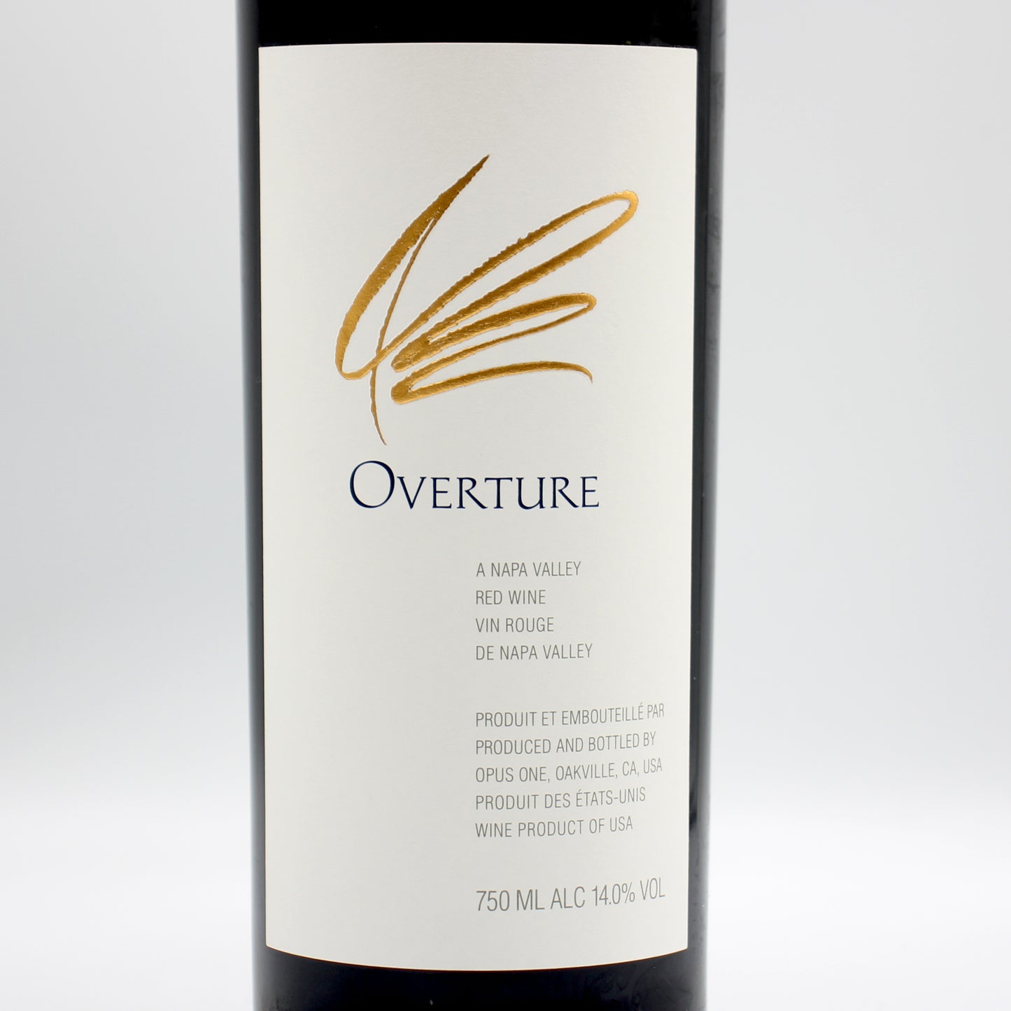 オーパス・ワン・ワイナリー オーヴァチャー ナパ・ヴァレー 赤ワイン 14％ 750ml 箱無し （ OPUS ONE OVERTURE DE NAPA VALLEY）