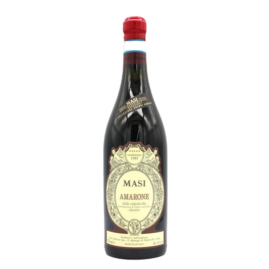 マァジ アマローネ デッラ ヴァルポリチェッラ クラッシコ 1995 赤ワイン 15% 750ml 箱無し (MASI AMARONE DELLA VALPOLICELLA 1995)