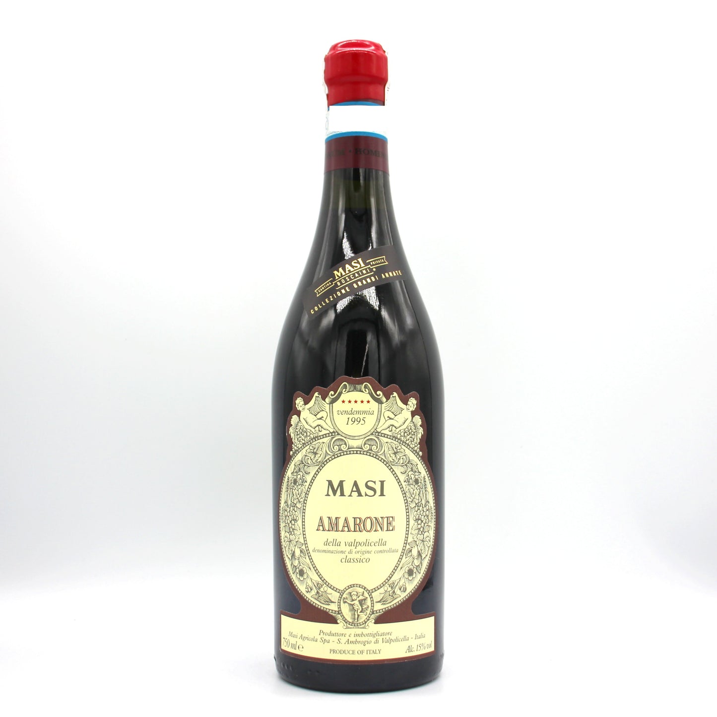 マァジ アマローネ デッラ ヴァルポリチェッラ クラッシコ 1995 赤ワイン 15% 750ml 箱無し (MASI AMARONE DELLA VALPOLICELLA 1995)