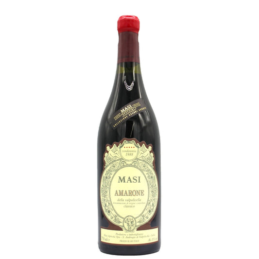 マァジ アマローネ デッラ ヴァルポリチェッラ クラッシコ 1988 赤ワイン 15% 750ml 箱無し (MASI AMARONE DELLA VALPOLICELLA 1988)