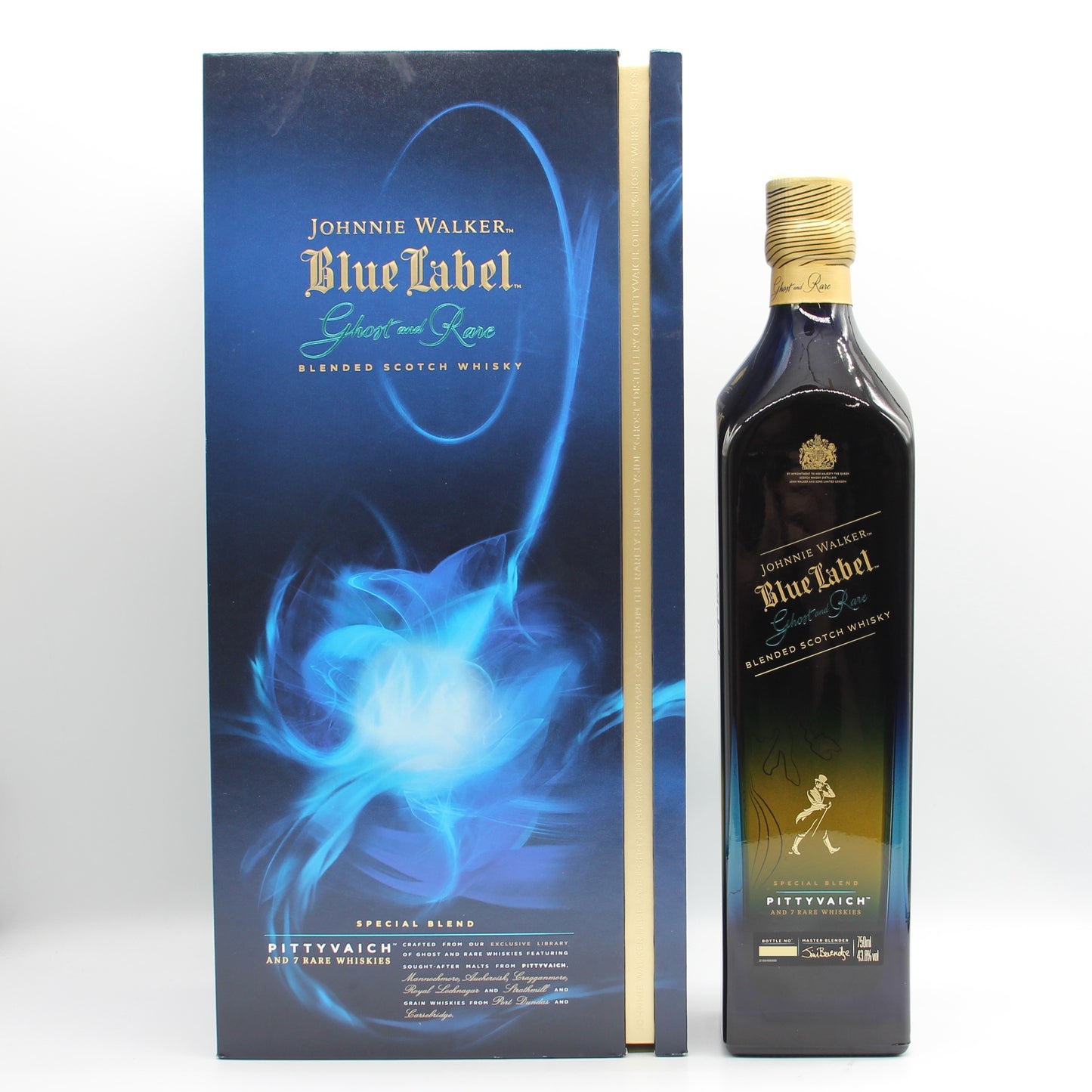 ジョニーウォーカー ブルーラベル ゴースト＆レア ピティヴァイク JOHNNIE WALKER BLUE LABEL Pittyvaich ブレンデッド スコッチ ウイスキー 43.8% 750ml 箱付き