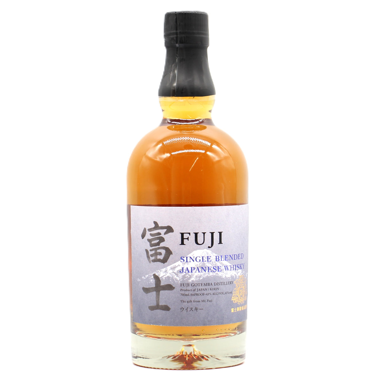 キリン シングル ブレンデッド ジャパニーズ ウイスキー 富士 FUJI 43% 700ml 箱無し
