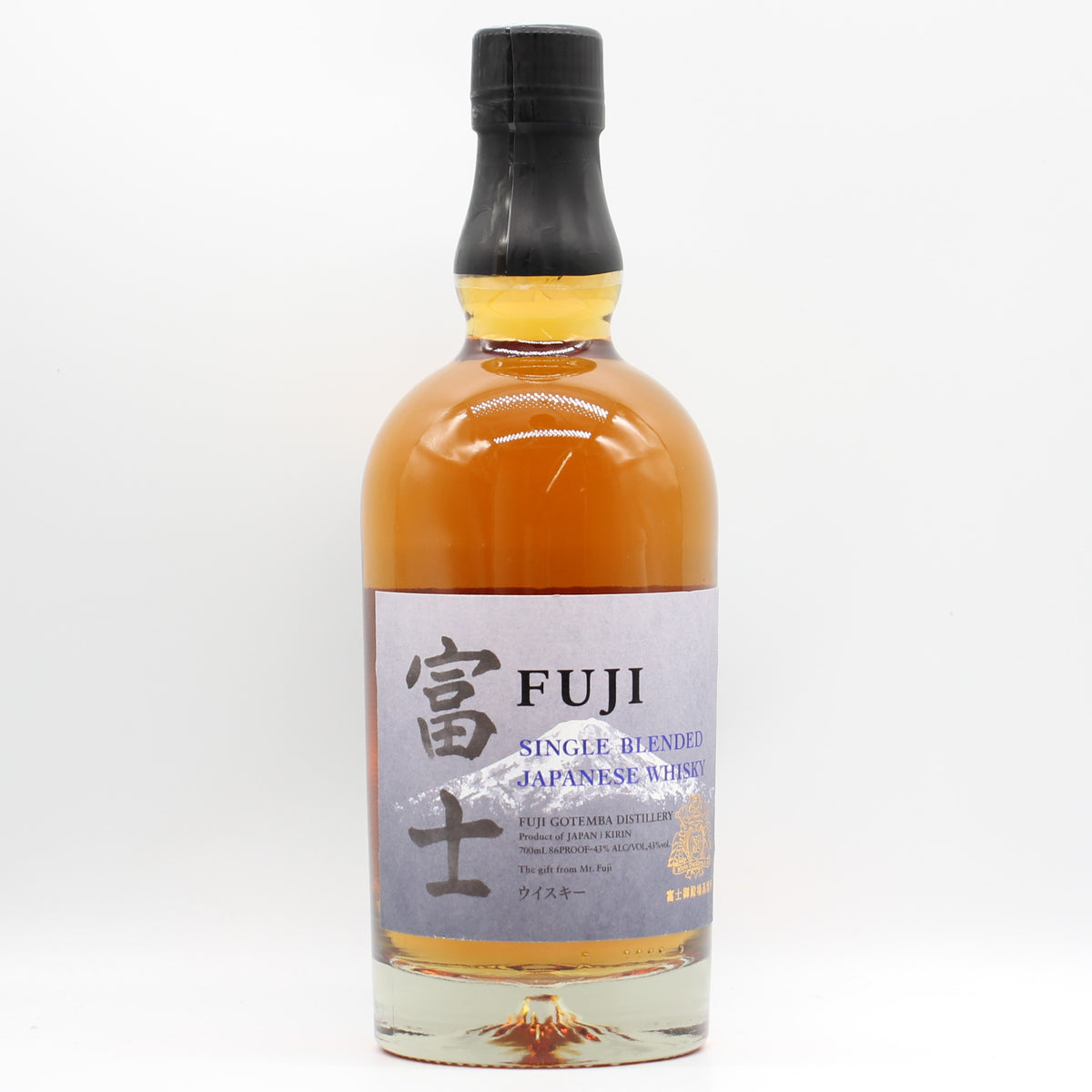 キリン シングル ブレンデッド ジャパニーズ ウイスキー 富士 FUJI 43% 700ml 箱無し