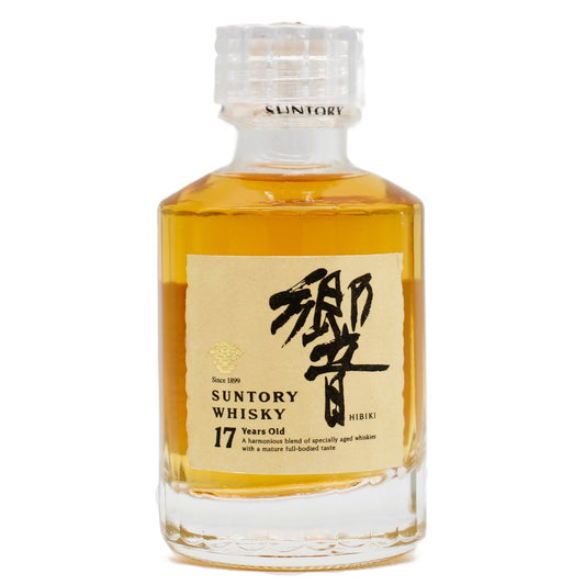サントリー ウイスキー 響17年 金花 ミニチュアボトル 43% 50ml 箱無し