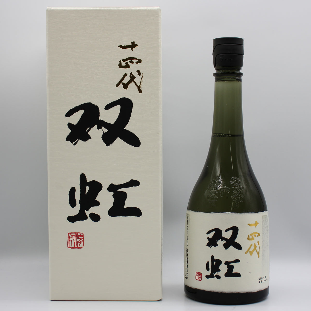 高木酒造 十四代 双虹 斗瓶囲い 氷温貯蔵 大極上諸白酒 揚げふね 七垂二十貫 大吟醸 日本酒 生詰 15％ 720ml 箱付き（2024年製造）