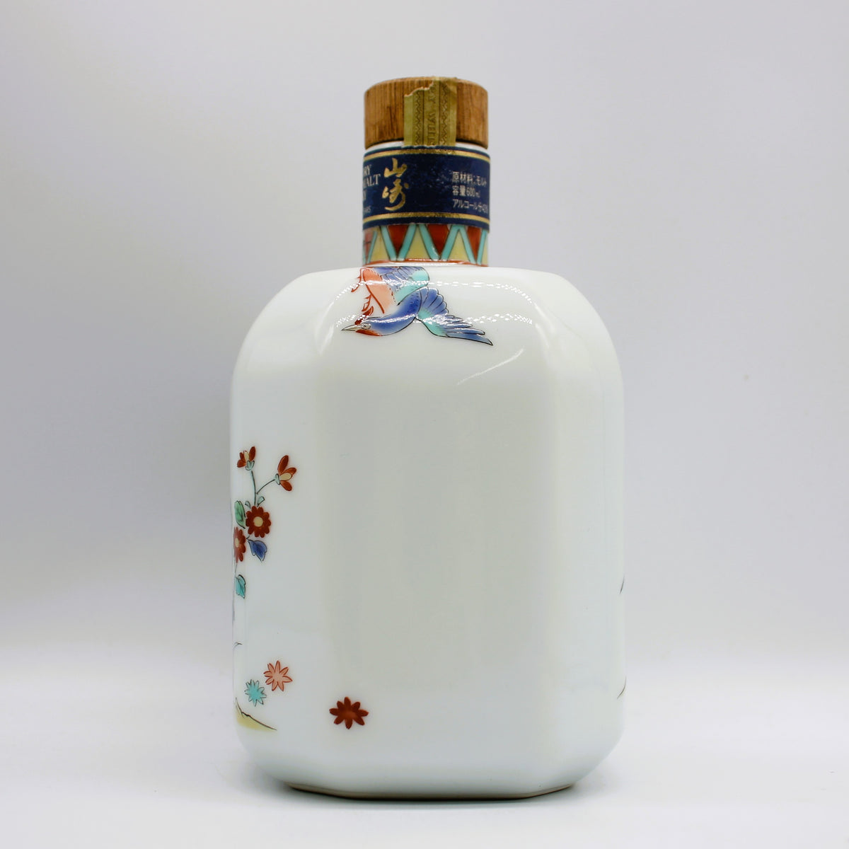サントリー ピュアモルトウイスキー 山崎12年 有田焼 陶器ボトル 43％ 600ml 箱無し ※難有