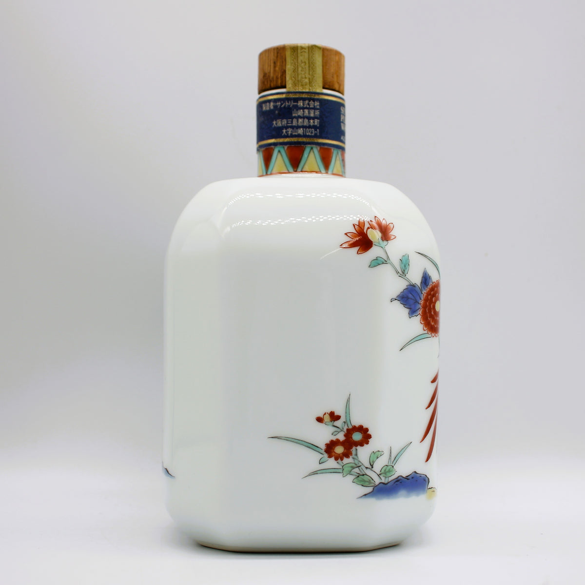 サントリー ピュアモルトウイスキー 山崎12年 有田焼 陶器ボトル 43％ 600ml 箱無し ※難有