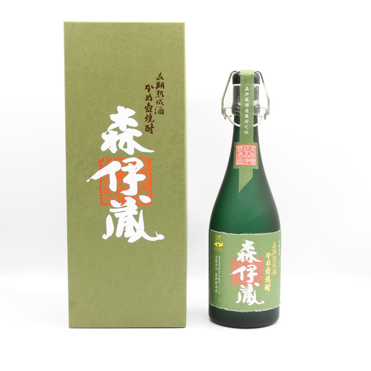 森伊蔵酒造 本格焼酎  森伊蔵 極上の一滴 長期貯蔵 芋焼酎 かめ壺焼酎 25% 720ml 箱付き