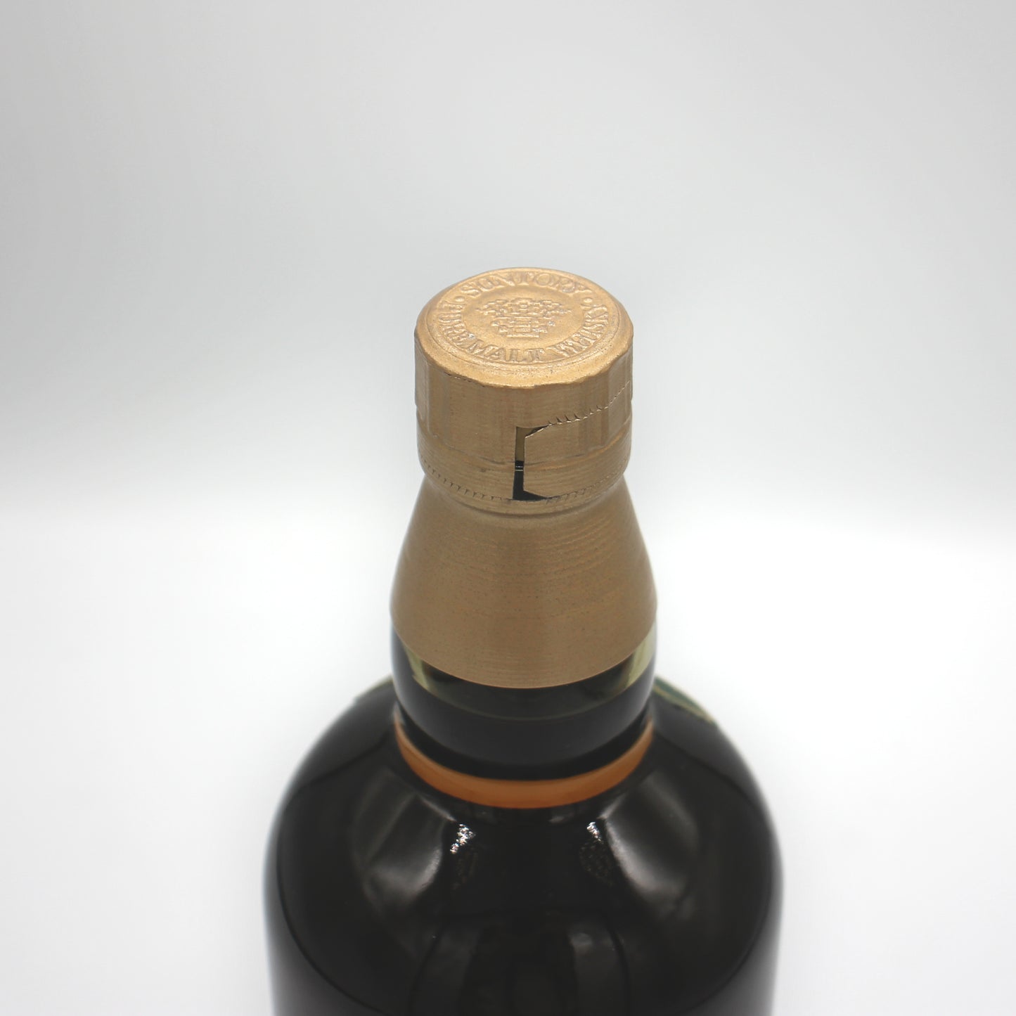 サントリー ピュアモルト ウイスキー 山崎 10年 グリーンラベル 金花 40% 750ml 箱付き （2）