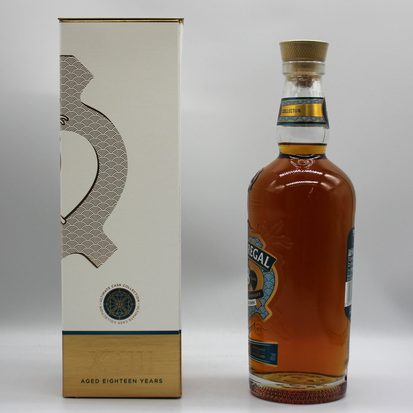 シーバスリーガル 18年 ミズナラカスク フィニッシュ CHIVAS REGAL 18 MIZUNARA CASK FINISH ブレンデッド スコッチ ウイスキー 43% 700ml 箱付き