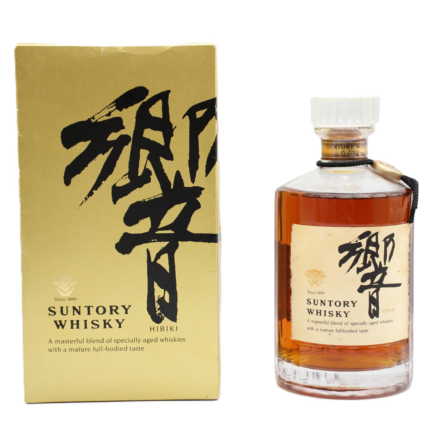 サントリー ウイスキー 響 旧ラベル クリアキャップ 43% 700ml 箱付き (4)