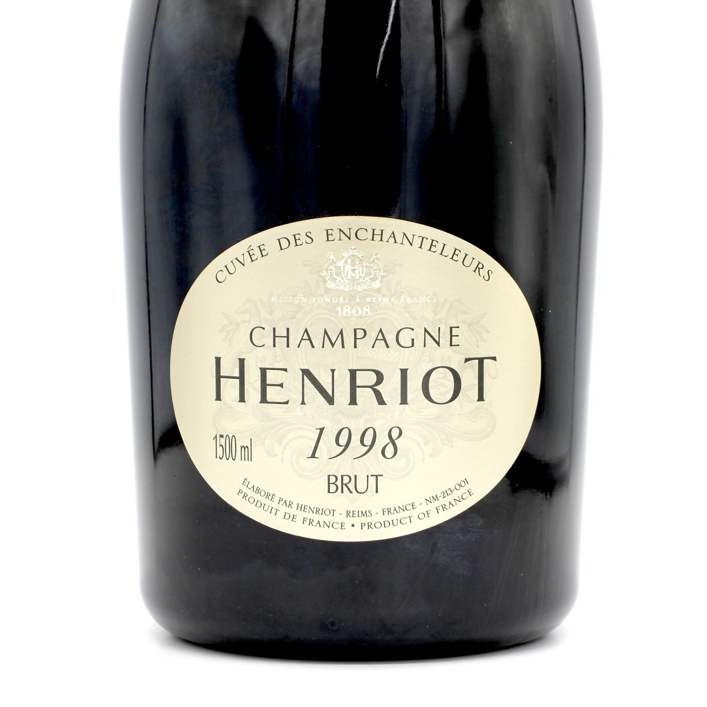 アンリオ キュヴェ・デ・アンシャンテルール シャンパーニュ ブリュット 1998 シャンパン 12% 1500ml 木箱付き (CUVEE DES ENCHANTELEURS HENRIOT CHAMPAGNE BRUT 1998)