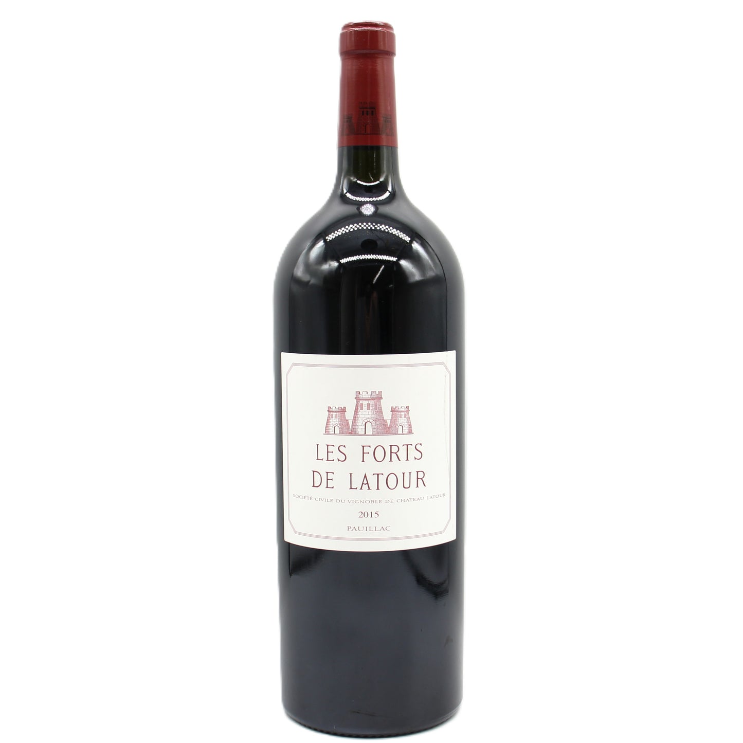 シャトー ラトゥール レ フォール ド ラトゥール 2015 赤ワイン 13% 1500ml 箱無し (Chateau Latour Les Forts de Latour 2015)