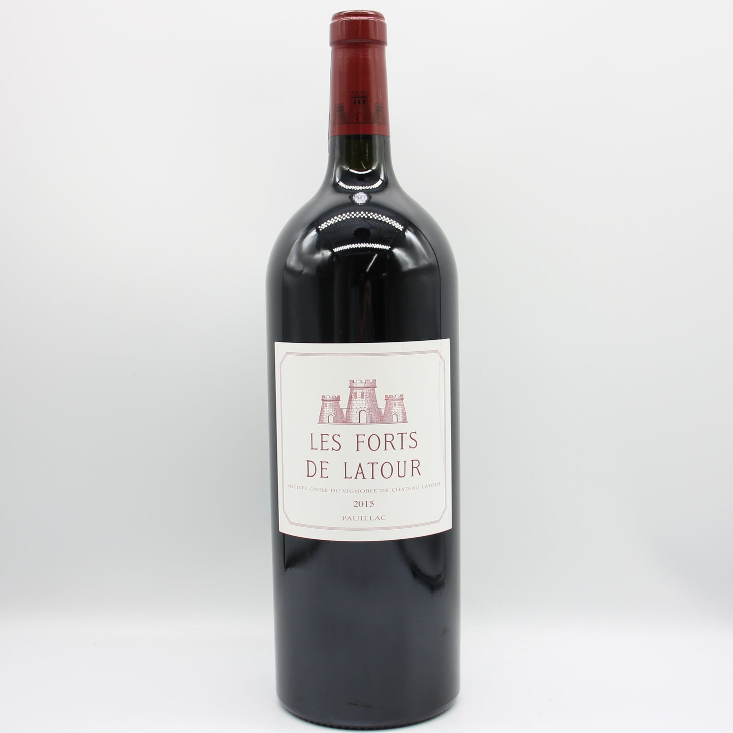 シャトー ラトゥール レ フォール ド ラトゥール 2015 赤ワイン 13% 1500ml 箱無し (Chateau Latour Les Forts de Latour 2015)