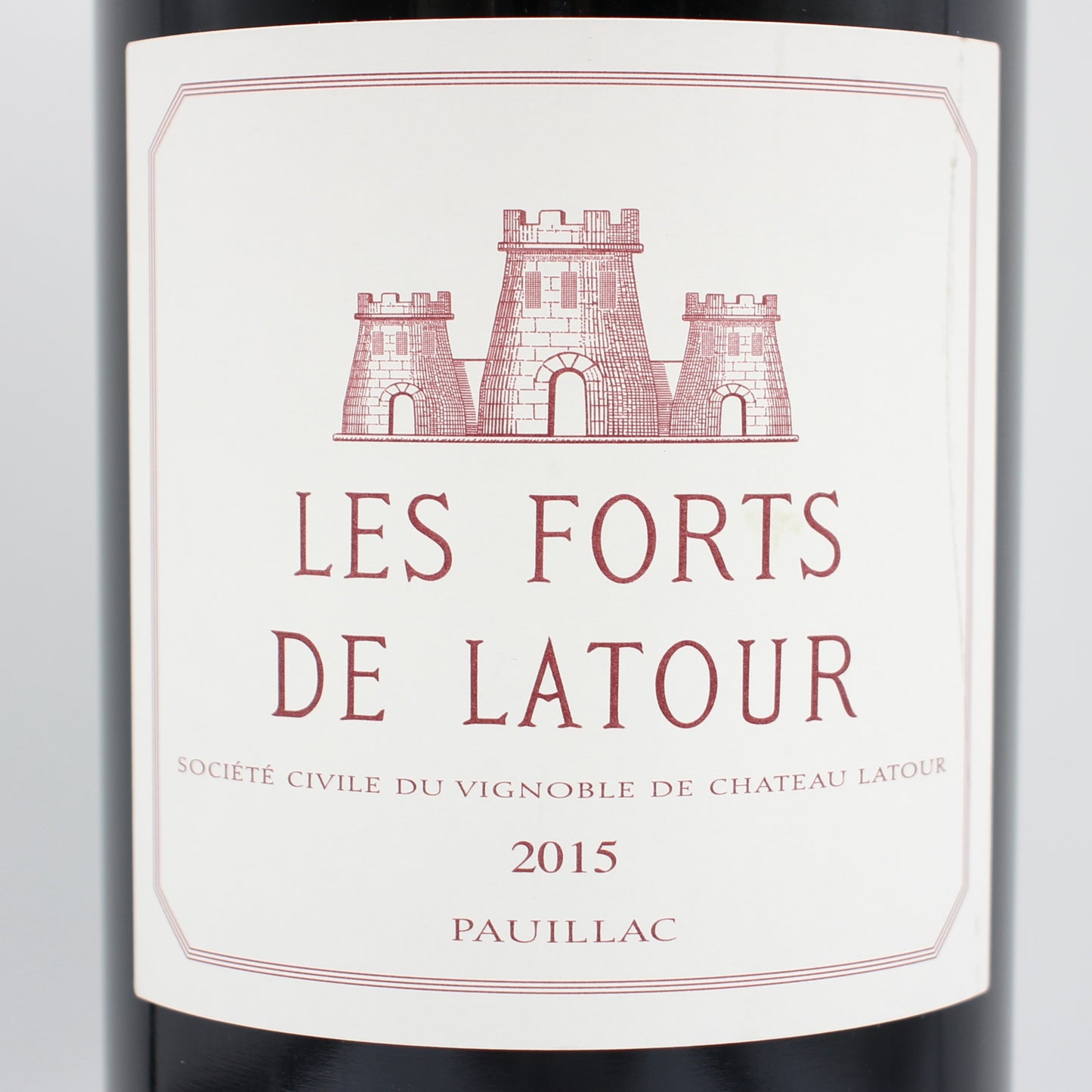 シャトー ラトゥール レ フォール ド ラトゥール 2015 赤ワイン 13% 1500ml 箱無し (Chateau Latour Les Forts de Latour 2015)