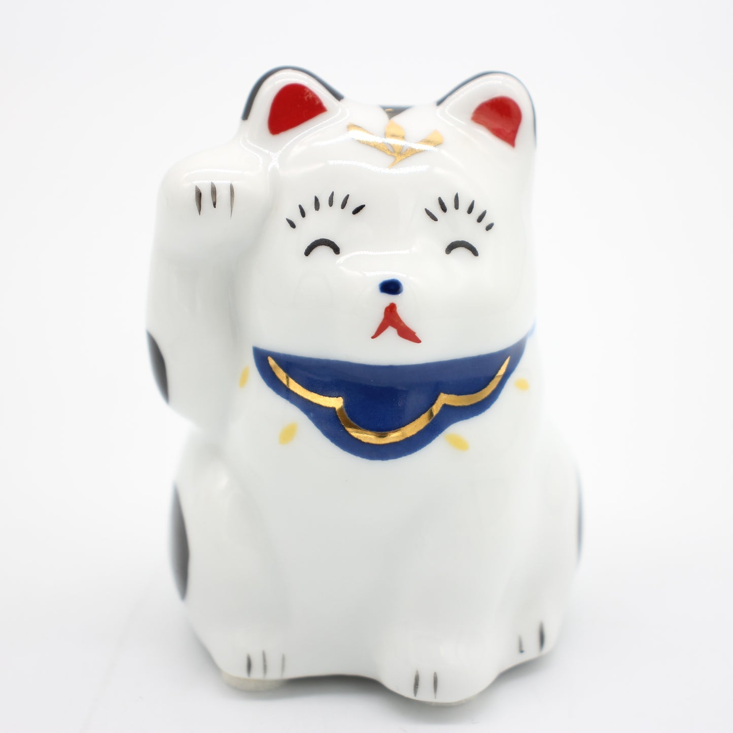 サントリー ピュアモルトウイスキー山崎 商売繁盛 招き猫型陶器ボトル 43% 600ml 箱無し