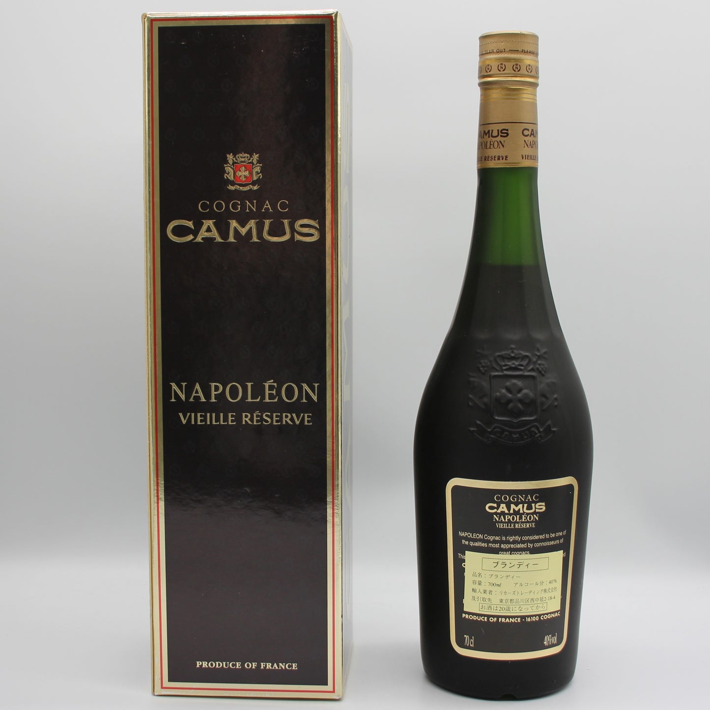 CAMUS カミュ  ナポレオン NAPOLEON VIEILLE RESERVE ブランデー コニャック 40% 700ml 箱付き （1）