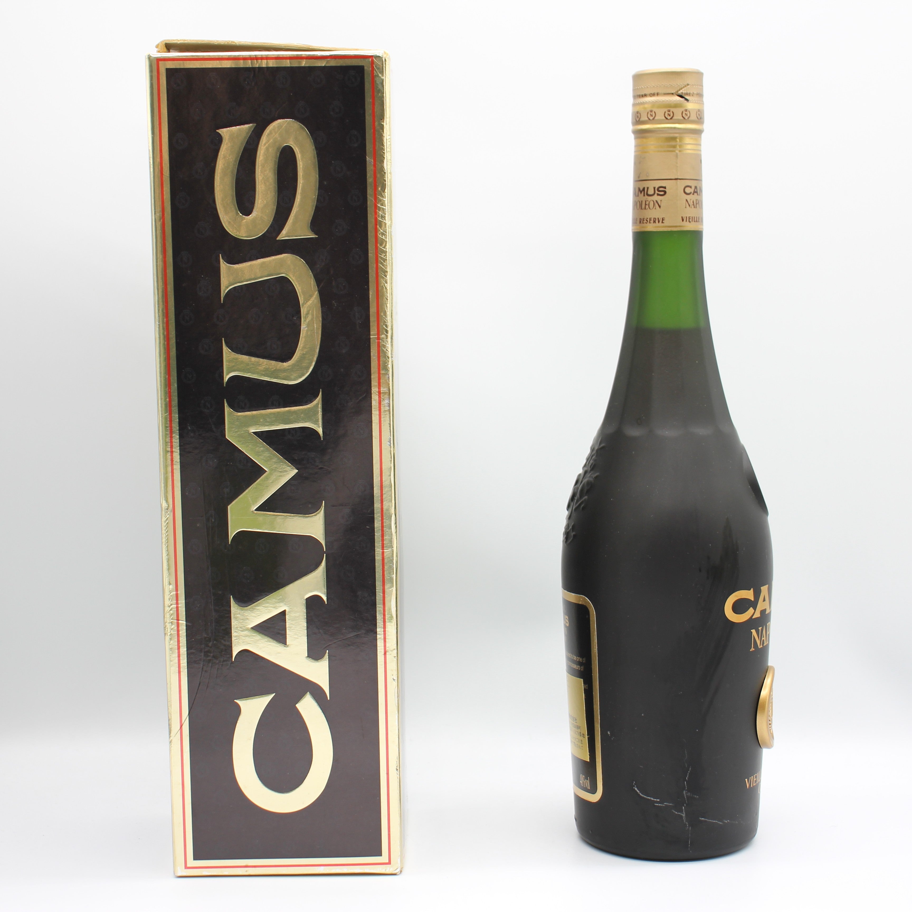 飲料・酒 CAMUS NAPOLÉON ブランデー 3本セット 箱付き