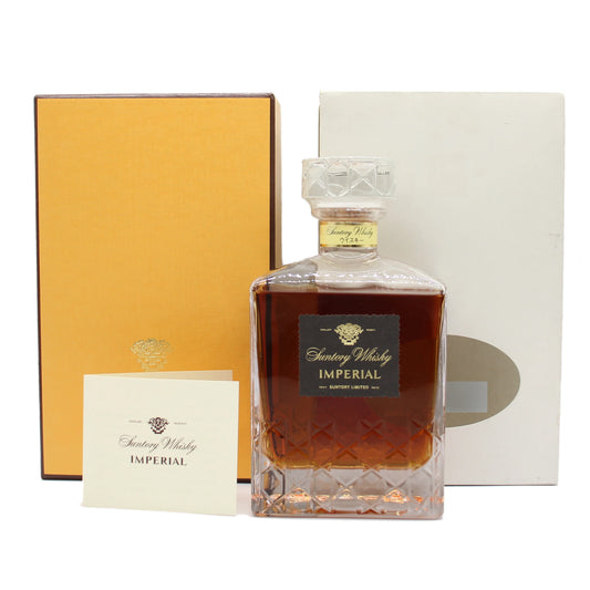 サントリー インペリアル カガミクリスタル SUNTORY IMPERIAL ウイスキー 43% 600ml 箱付き ※