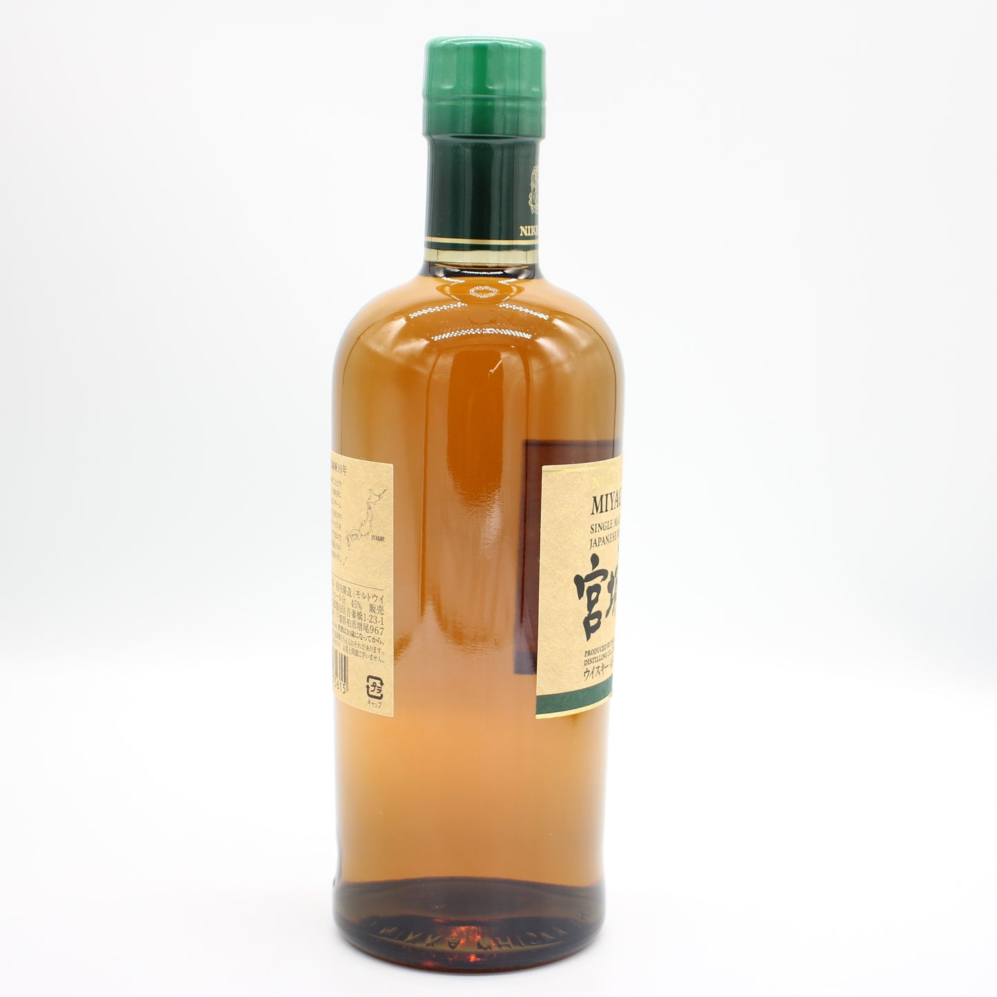 ニッカ ウイスキー シングルモルト 宮城峡 10年 新ボトル 45% 700ml 箱無し