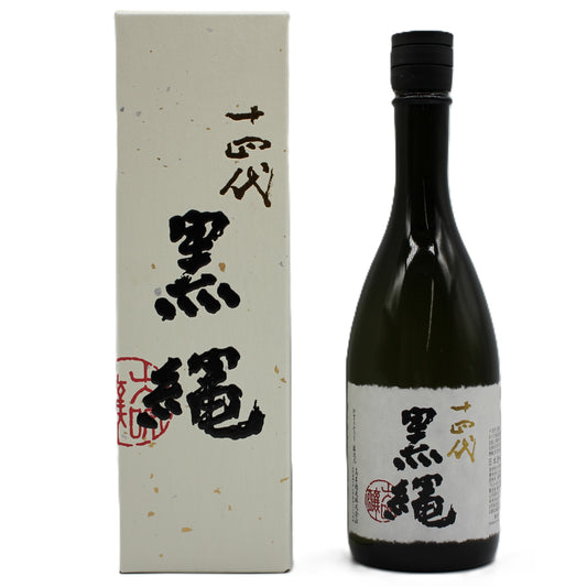 高木酒造 十四代 黒縄 大吟醸酒 日本酒 生詰 15％ 720ml 箱付き（2026年製造）