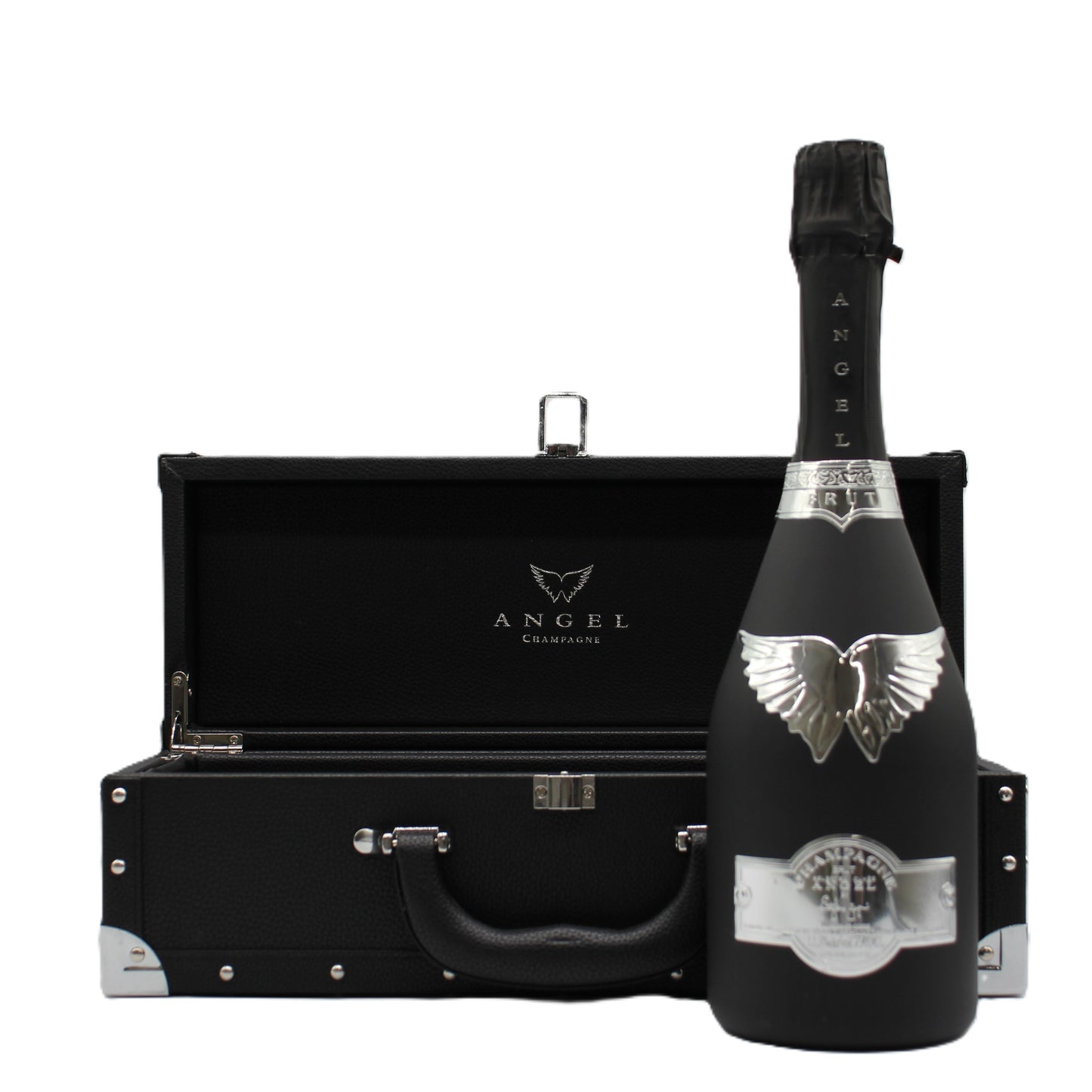 エンジェル シャンパーニュ NV ブリュット ブラック シャンパン 12.5% 750ml 箱付き (ANGEL CHAMPAGNE NV Brut Black)