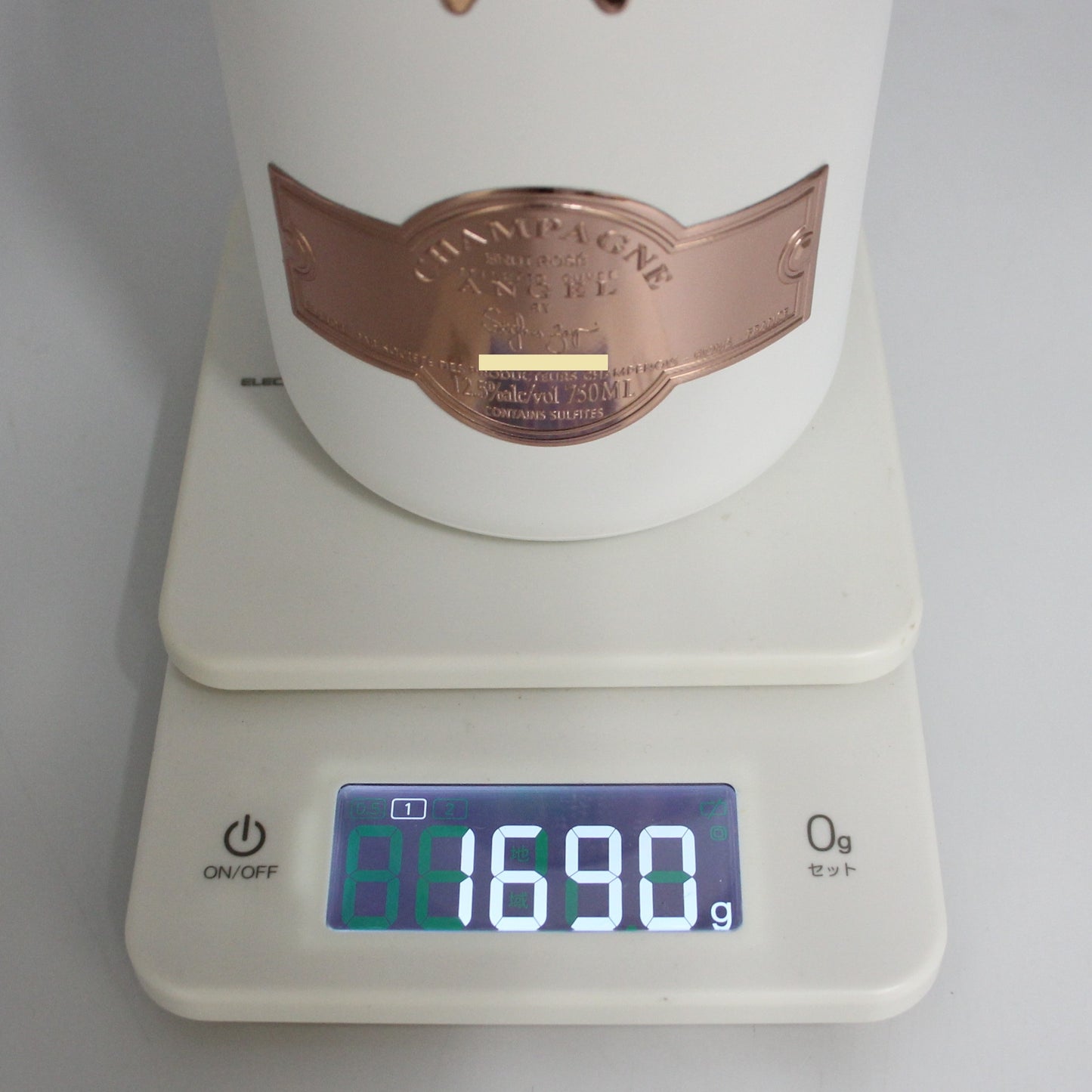 エンジェル シャンパーニュ NV ブリュット ロゼ ホワイト シャンパン 12.5% 750ml 箱付き (ANGEL CHAMPAGNE NV Brut Rose White)