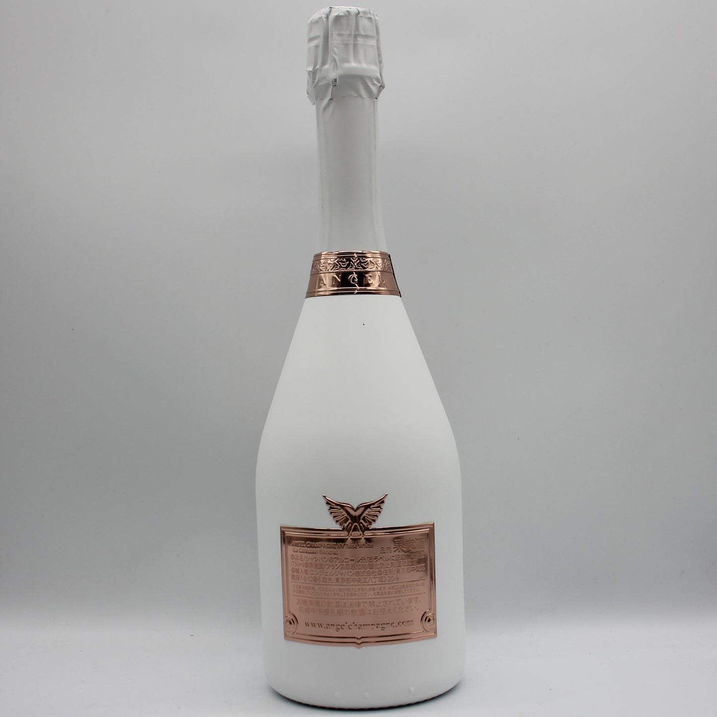 エンジェル シャンパーニュ NV ブリュット ロゼ ホワイト シャンパン 12.5% 750ml 箱付き (ANGEL CHAMPAGNE NV Brut Rose White)