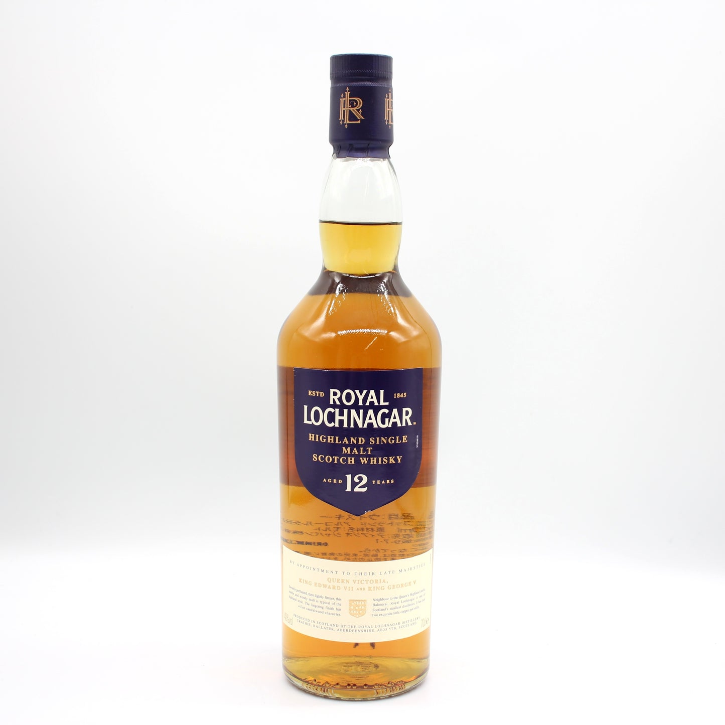 ROYAL ロイヤル ロッホナガー 12年 ハイランド シングルモルト スコッチ ウイスキー 40％ 700ml 箱無し