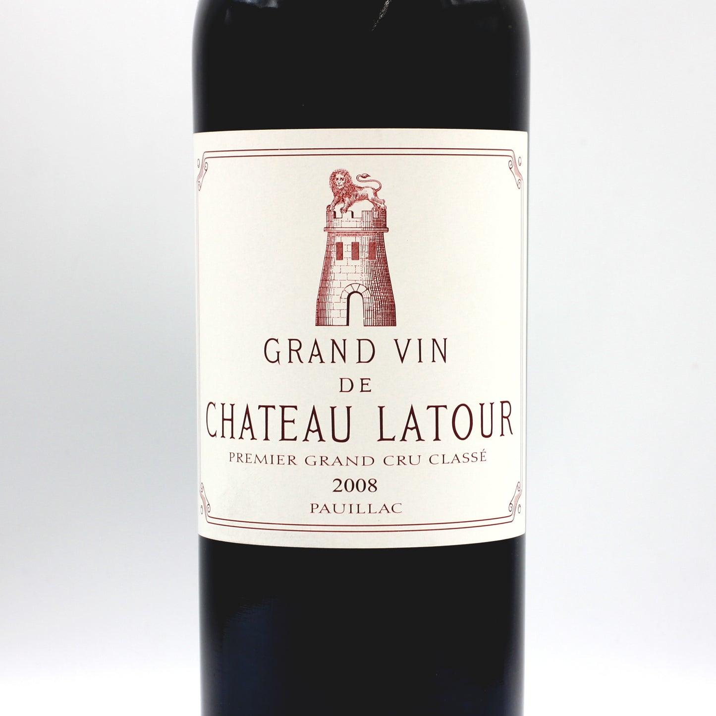 シャトー ラトゥール グラン・ヴァン・ド・シャトー・ラトゥール 2008 赤ワイン 13.5% 750ml 箱無し (Chateau Latour GRAND VIN DE CHATEAU LATOUR 2008)