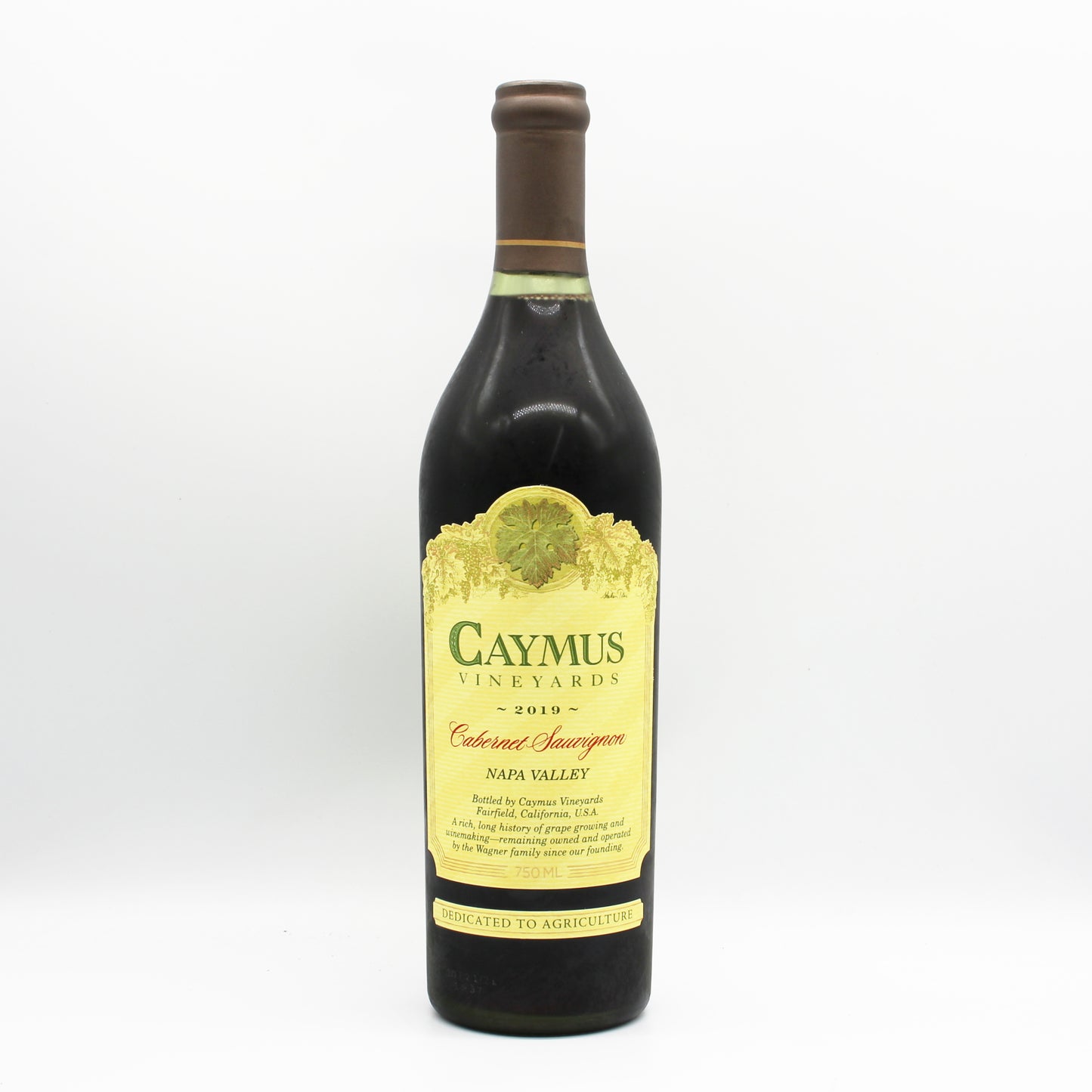 ケイマス・ヴィンヤーズ カベルネ・ソーヴィニョン ナパ・ヴァレー 2019 赤ワイン 750ml 箱無し（caymus vineyards Cabernet Sauvignon Napa Valley 2019）