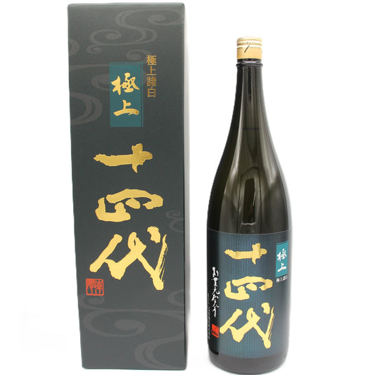 高木酒造 十四代 極上諸白 純米大吟醸 日本酒 生詰 15％ 1800ml 箱付き（2025年製造）