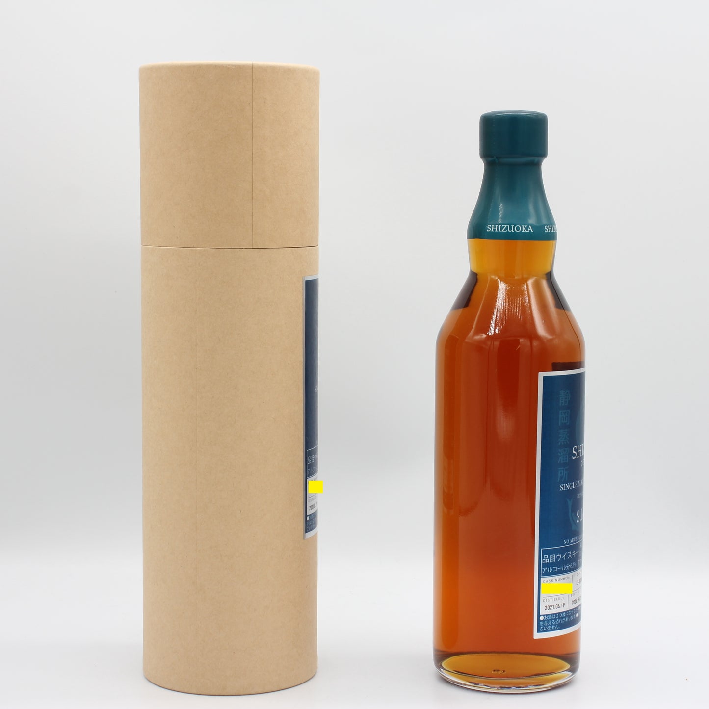 静岡蒸溜所 シングルモルト ジャパニーズ ウイスキー S.K CASK 62% 500ml 箱付き
