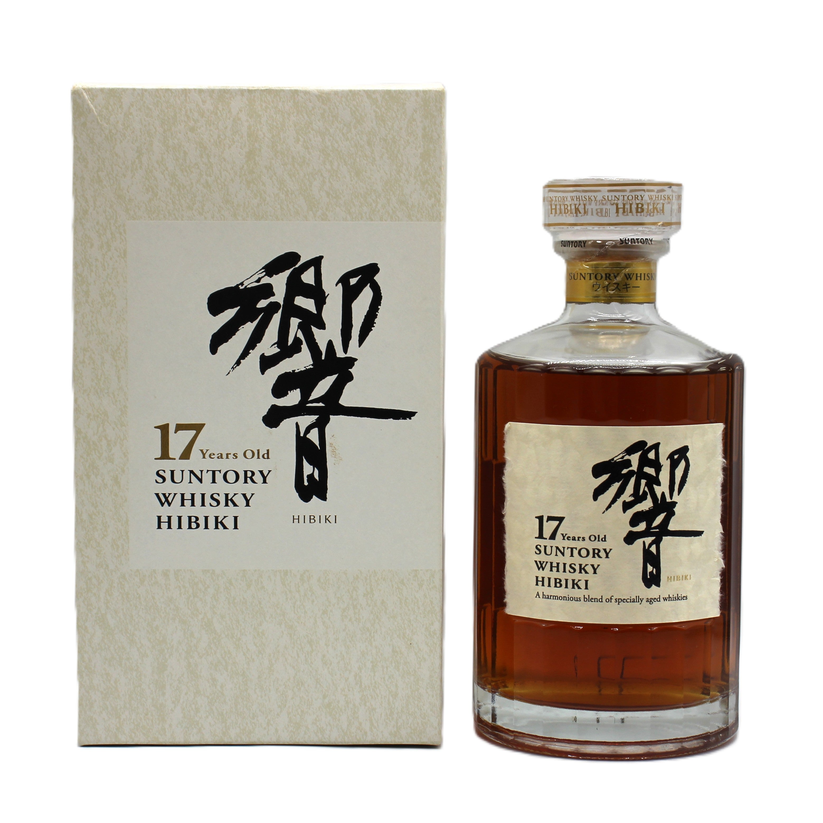 サントリー ウイスキー 響17年 裏ゴールドラベル 43% 700ml 箱付き