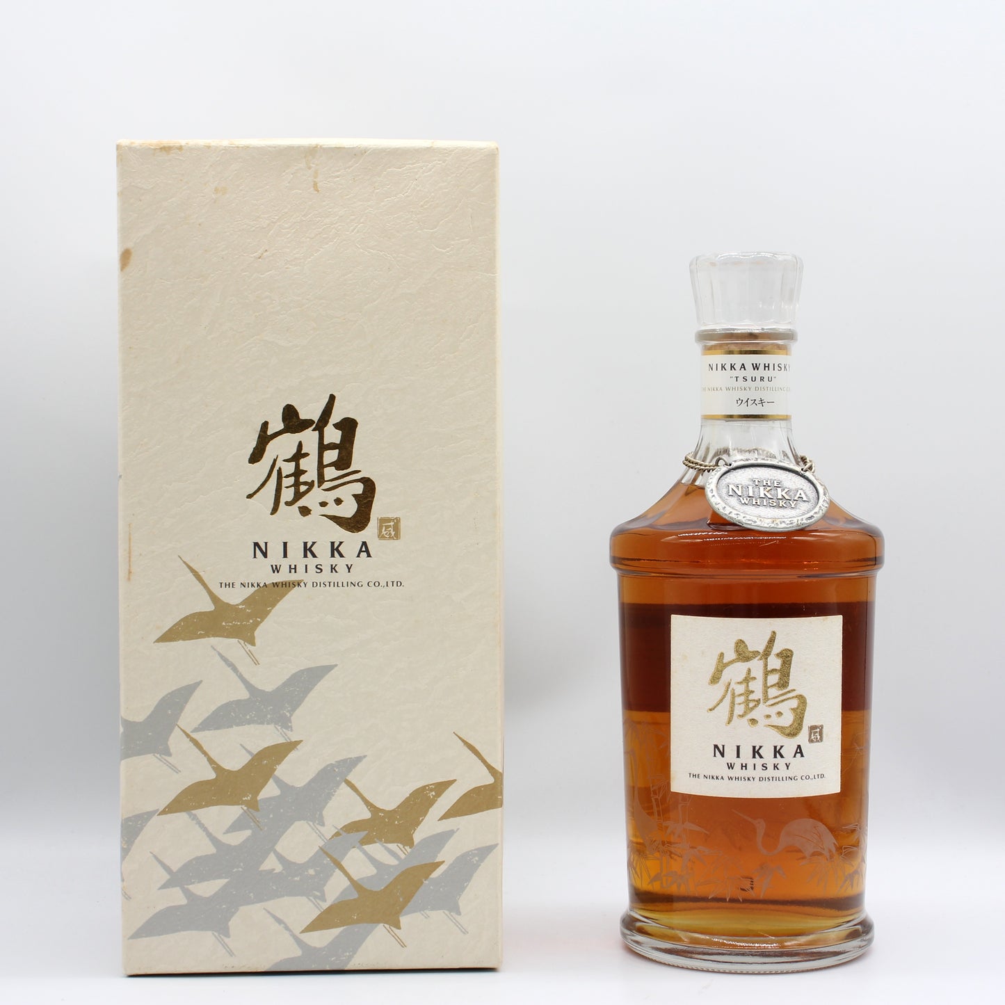 ニッカ ウイスキー 鶴 スリムボトル  43% 700ml 箱付き