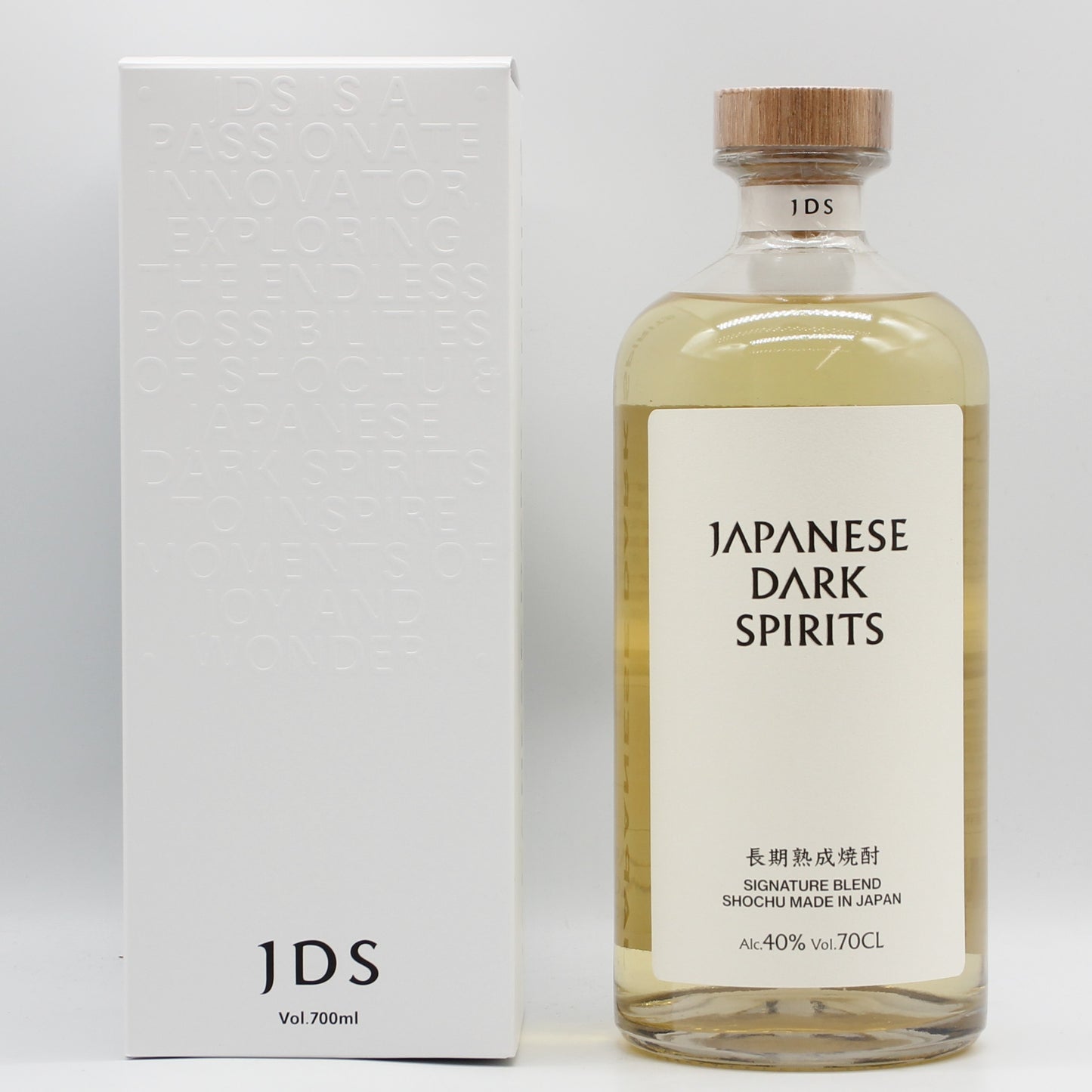JAPANESE DARK SPIRITS JDS ホワイトラベル 2026ファーストバッチ 本格焼酎 麦焼酎 40% 700ml 箱付き