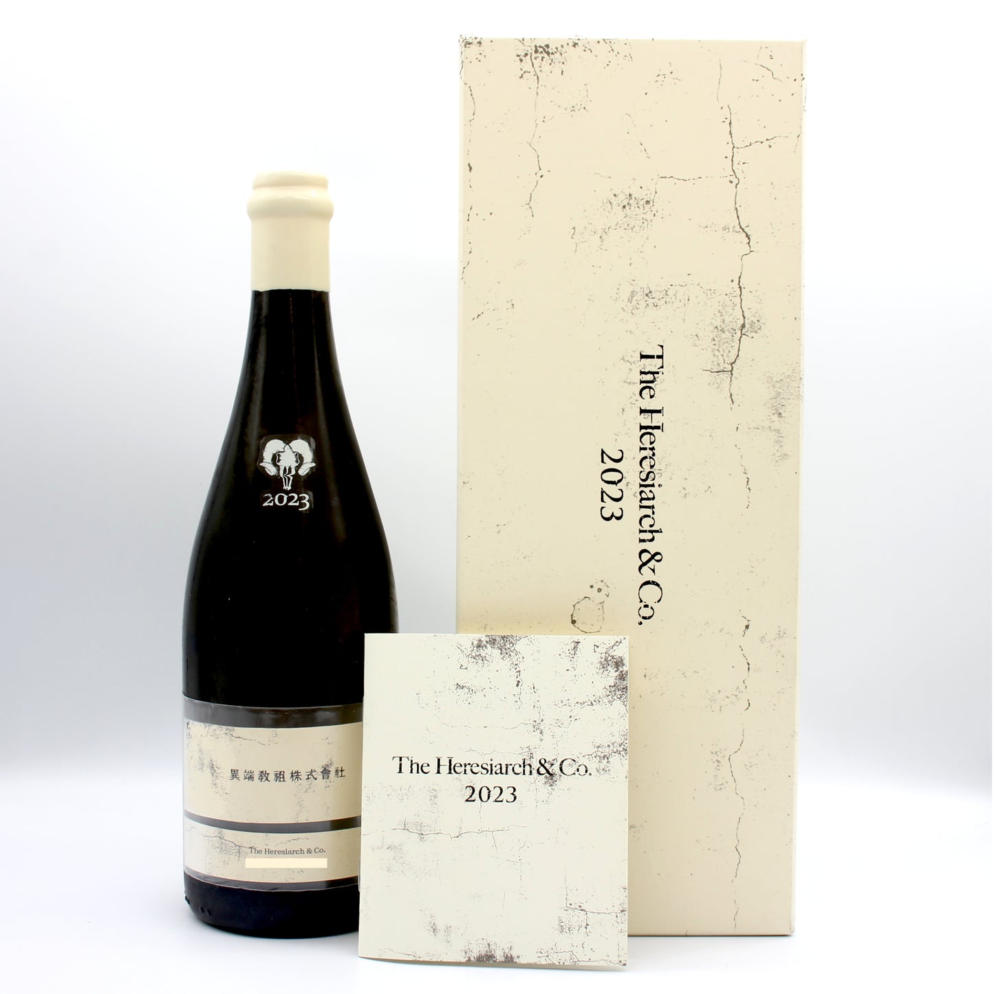 新政酒造 The Heresiarch&Co 2023 異端教祖株式會社 純米酒 日本酒 13% 760ml 箱付き (2024年9月製造)