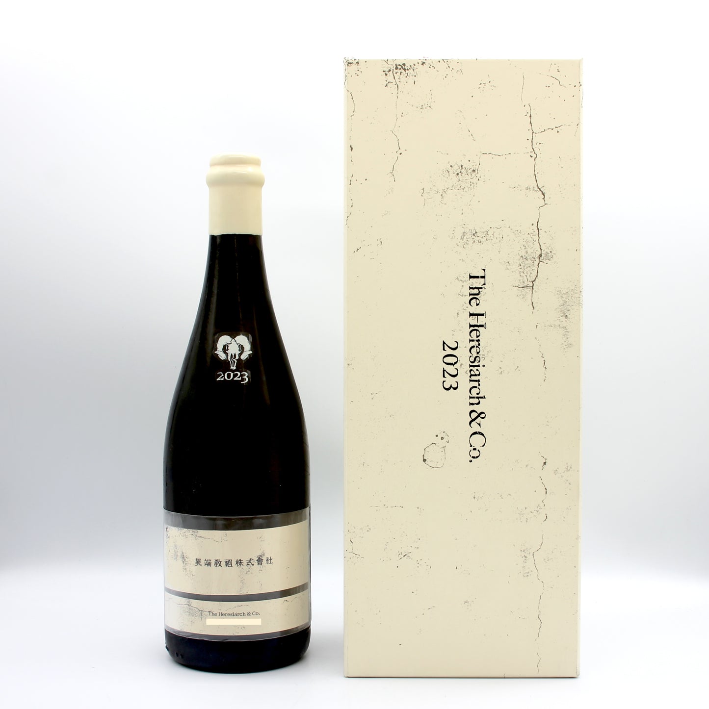 新政酒造 The Heresiarch&Co 2023 異端教祖株式會社 純米酒 日本酒 13% 760ml 箱付き (2024年9月製造)