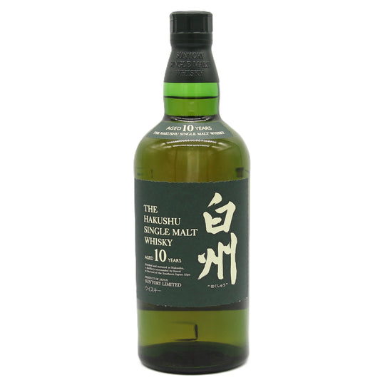サントリー シングルモルト ウイスキー 白州 10年 グリーンラベル 40% 700ml 箱無し