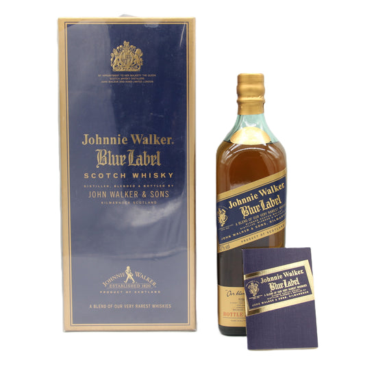 ジョニーウォーカー ブルーラベル Johnnie Walker Blue Label SCOTCH WHISKY 旧ラベル 43% 750ml 箱付き
