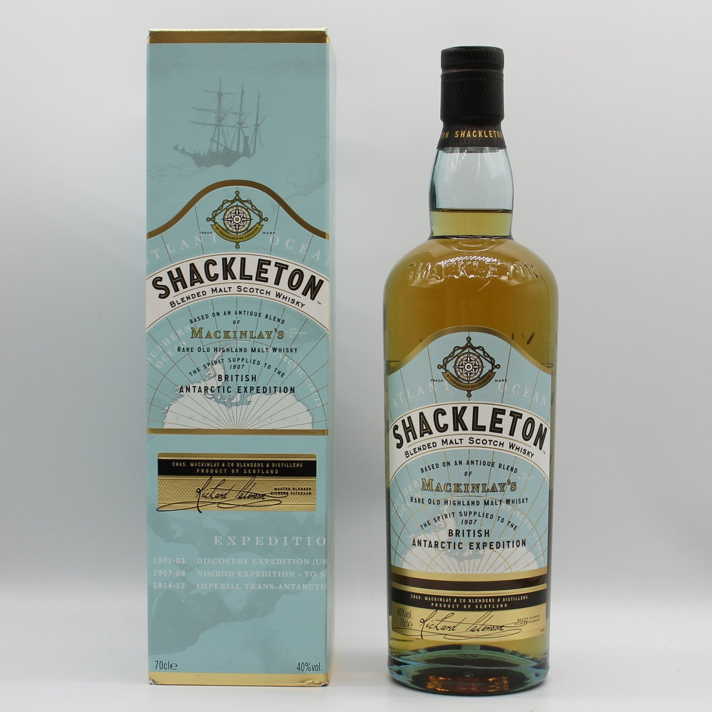 SHACKLETON シャクルトン ブレンデッドモルト スコッチ ウイスキー 40％ 700ml 箱付き ※箱難有