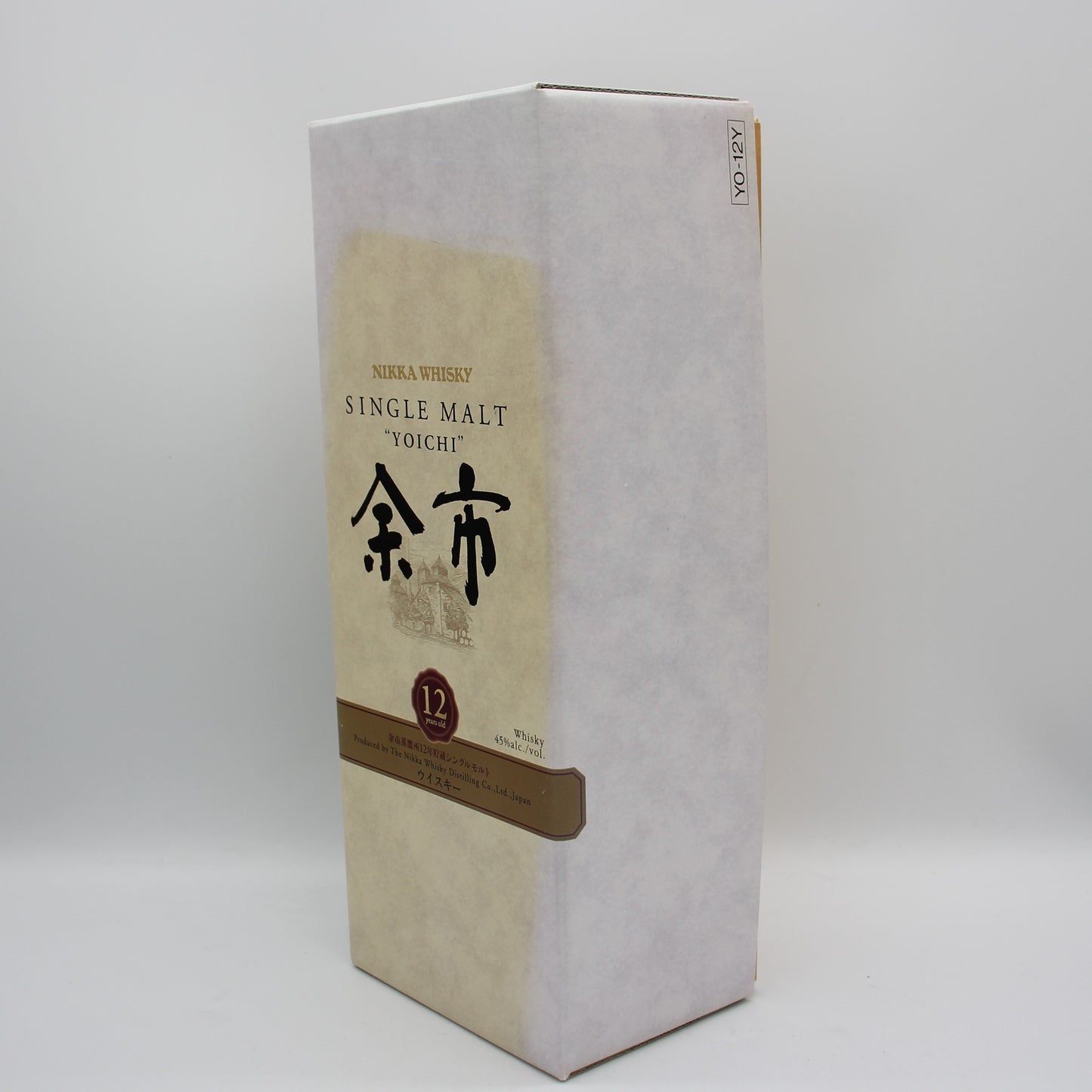ニッカ ウイスキー シングルモルト 余市12年 45% 700ml ギフトボックス付き ※難有